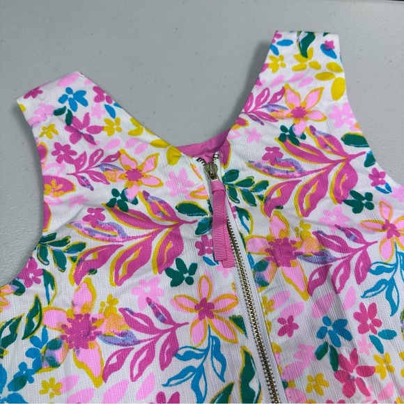 Tommy Bahama Pink and Yellow Sleeveless Sundress - Picture 7 of 8